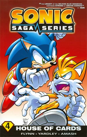 Sonic Saga Series Vol 4 House Of Cards TP