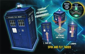 Doctor Who 3.75-Inch Spin And Fly TARDIS Figure