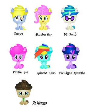 Cupcake Keepsakes My Little Pony Friendship Is Magic - DJ Pon-3