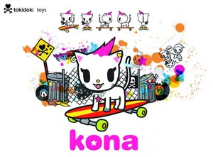 tokidoki Punkstar Kona Vinyl Figure