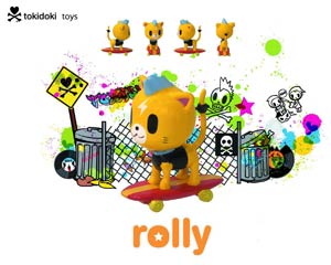 tokidoki Punkstar Rolly Vinyl Figure