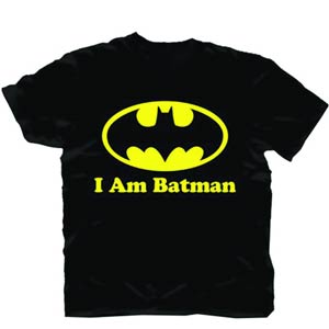 Batman Reversible Costume T-Shirt Large