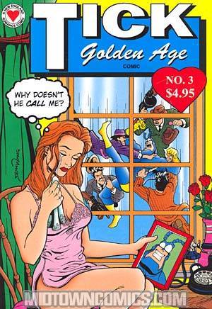 Ticks Golden Age Comic #3 Bleeding Heart Cover
