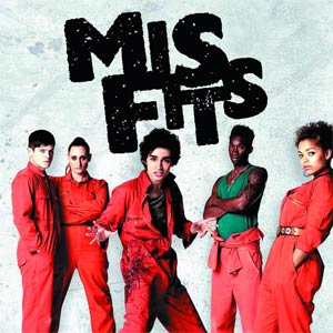 Misfits Season 2 Episode 1 Trading Cards 9-Piece Set