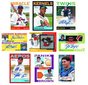 Topps 13 Heritage Minor League Baseball Trading Cards Box