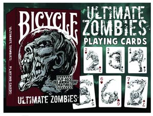 Ultimate Zombie Playing Card Deck