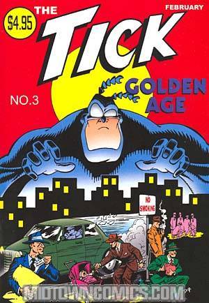 Ticks Golden Age Comic #3 Criminally Maniacal Cover