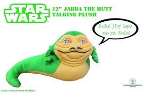 Star Wars Jabba The Hutt Previews Exclusive 12-Inch Talking Plush