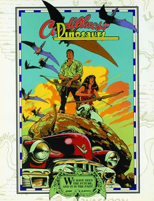 Cadillacs And Dinosaurs Previews Exclusive Limited Edition Animation Portfolio