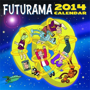 Futurama 2014 12-Month Calendar
