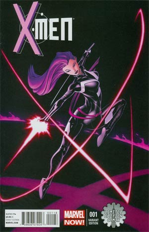 X-Men Vol 4 #1 Cover J Limited Edition Comix Ed McGuinness Variant Cover