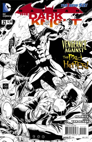 Batman The Dark Knight Vol 2 #21 Cover B Incentive Ethan Van Sciver Sketch Cover