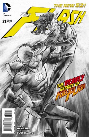 Flash Vol 4 #21 Cover B Incentive Francis Manapul Sketch Cover