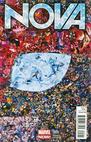 Nova Vol 5 #5 Cover B Incentive Mr Garcin Variant Cover