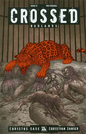 Crossed Badlands #31 Cover D Incentive Red Crossed Edition