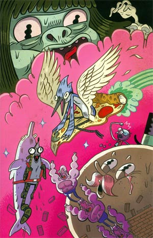 Regular Show #2 Cover D Incentive Brian Butler Virgin Variant Cover