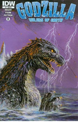 Godzilla Rulers Of The Earth #1 Cover C Incentive Bob Eggleton Variant Cover