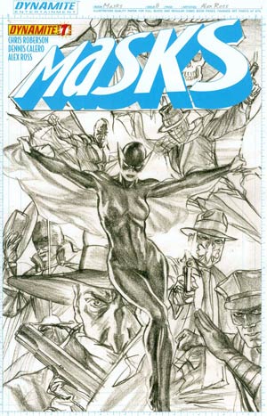 Masks #8 Cover G Incentive Alex Ross Sketch Cover (Cover Says Issue #7)