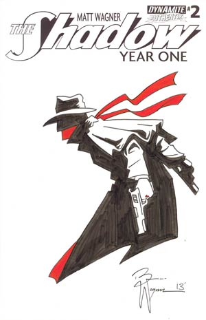 Shadow Year One #2 Cover H Incentive Brennan Wagner Hand-Drawn Original Sketch Cover