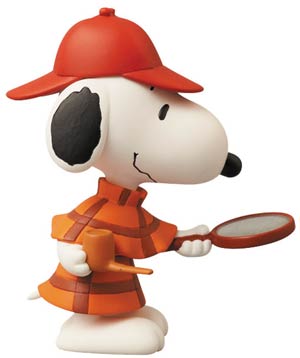 Peanuts Ultra Design Figure - Snoopy Detective Version