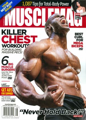 Muscle Mag #375 Aug 2013