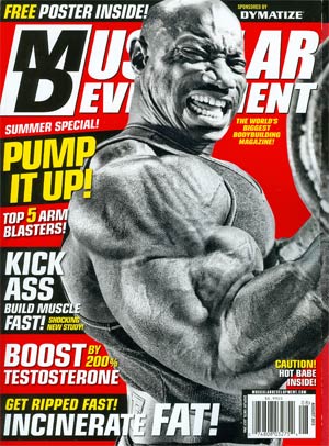 Muscular Development Magazine Vol 50 #8 Aug 2013