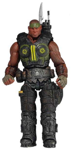 Gears Of War 3 Series 2 August Cole 3.75-Inch Action Figure