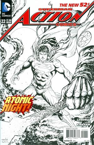 Action Comics Vol 2 #22 Cover D Incentive Tyler Kirkham Sketch Cover