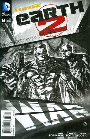 Earth 2 #14 Cover B Incentive Juan Doe Sketch Cover