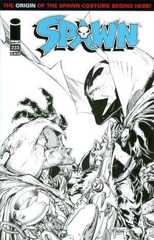 Spawn #233 Cover B Incentive Todd McFarlane Sketch Cover