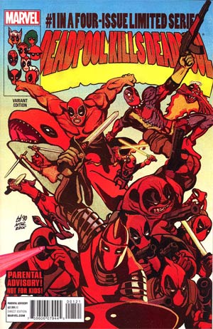 Deadpool Kills Deadpool #1 Cover B Incentive Mike Del Mundo Variant Cover