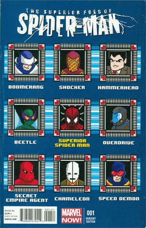 Superior Foes Of Spider-Man #1 Cover E Incentive Matthew Waite 8-Bit Variant Cover