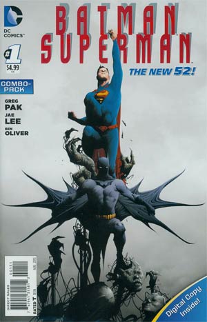 Batman Superman #1 Cover C Combo Pack Without Polybag