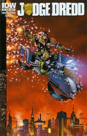 Judge Dredd Vol 4 #8 Cover B Howard Chaykin Cover