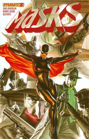 Masks #8 Cover A Regular Alex Ross Cover