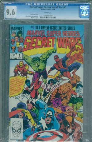 Marvel Super-Heroes Secret Wars #1 Cover C CGC 9.6