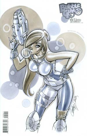 Bubblegun #2 Cover C Incentive J Scott Campbell Sketch Variant Cover