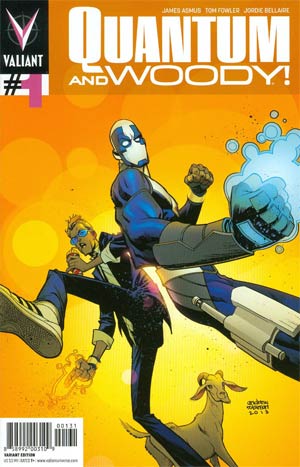 Quantum & Woody Vol 3 #1 Cover C Incentive Andrew Robinson Variant Cover