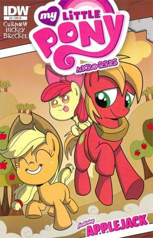 My Little Pony Micro-Series #6 Applejack Cover C Incentive Sabrina Alberghetti Variant Cover