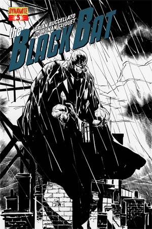 Black Bat #3 Cover F Incentive Billy Tan Black & White Cover