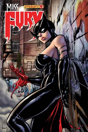 Miss Fury Vol 2 #4 Cover E Incentive Ale Garza Risque Variant Cover
