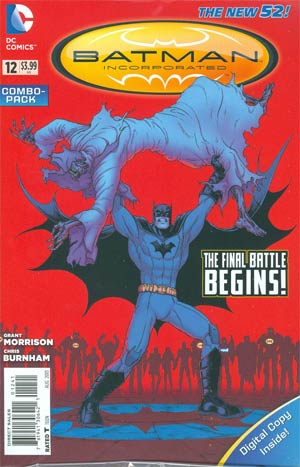 Batman Incorporated Vol 2 #12 Cover C Combo Pack Without Polybag