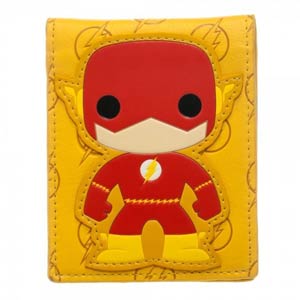 POP DC Comics Bi-Fold Wallet - Flash Yellow