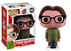 POP Television 45 The Big Bang Theory Leonard Hofstadter Vinyl Figure