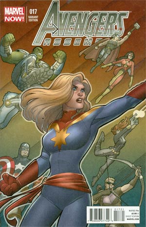 Avengers Assemble #17 Cover B Incentive Amanda Conner Variant Cover (Enemy Within Part 4)