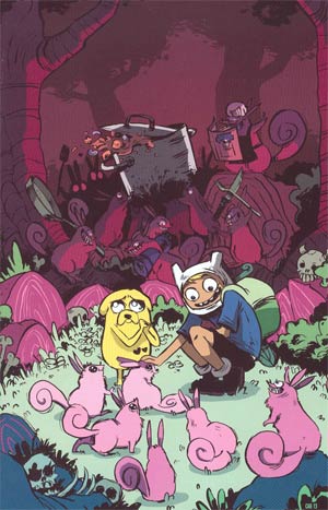 Adventure Time #18 Cover C Incentive Caroline Breault Virgin Variant Cover