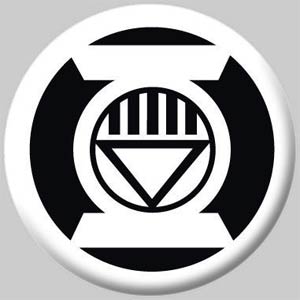 Black Lantern Hal Jordan Symbol Button (81392)