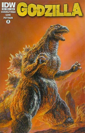 Godzilla Vol 2 #13 Cover A Bob Eggleton