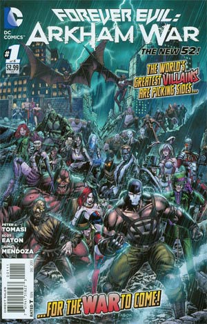 Forever Evil Arkham War #1 Cover A Regular Jason Fabok Cover