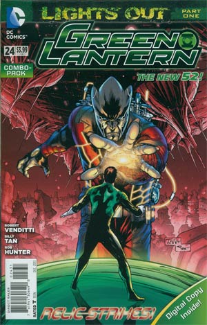 Green Lantern Vol 5 #24 Cover B Combo Pack With Polybag (Lights Out Part 1)